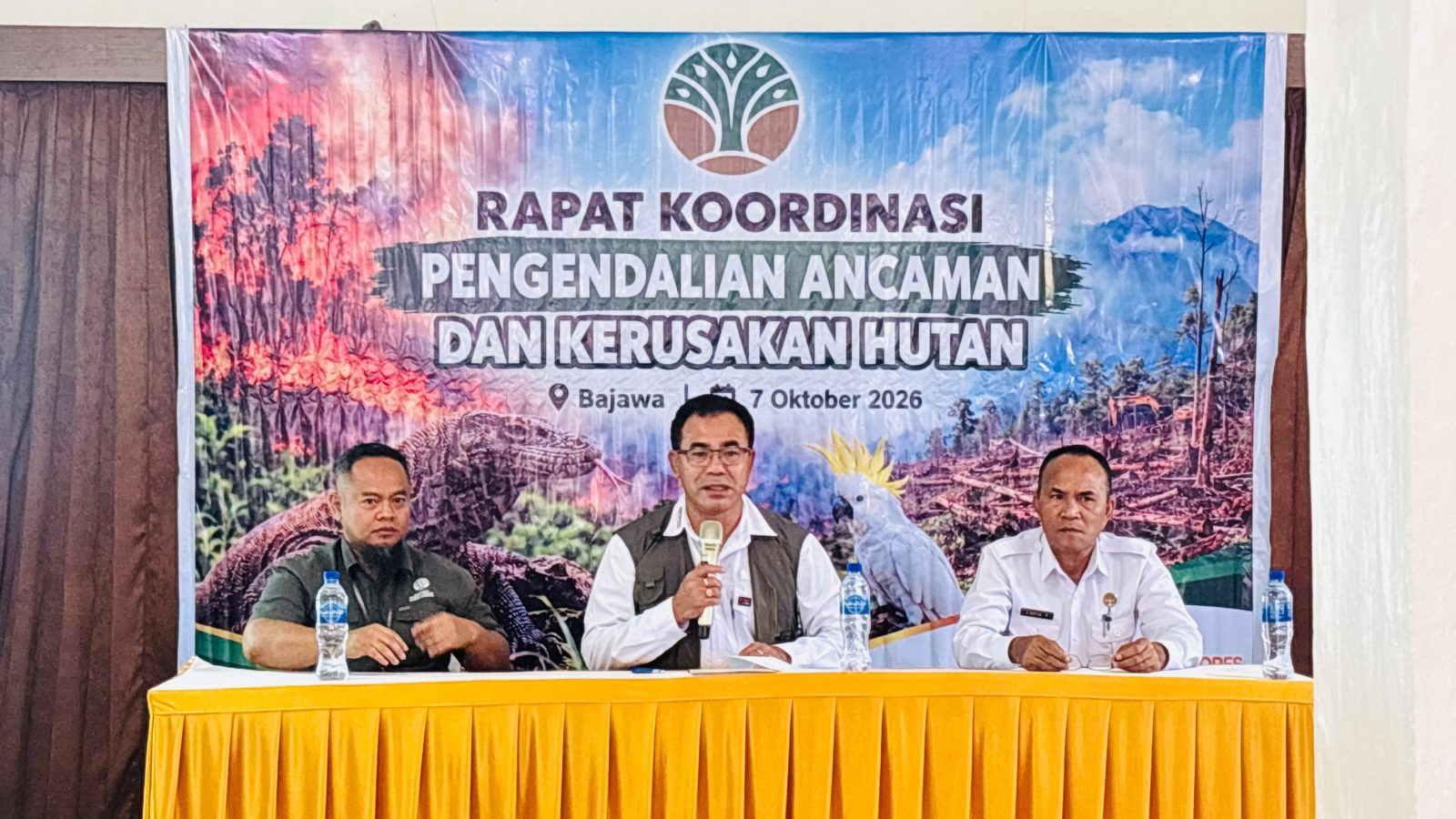 Pemkab Ngada Perkuat Pengendalian Ancaman Kerusakan Hutan bersama Lintas Sektor